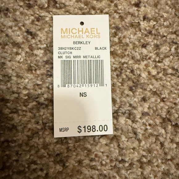 Michael Kors Berkley Clutch Black - Excellent Condition - Picture 3 of 4